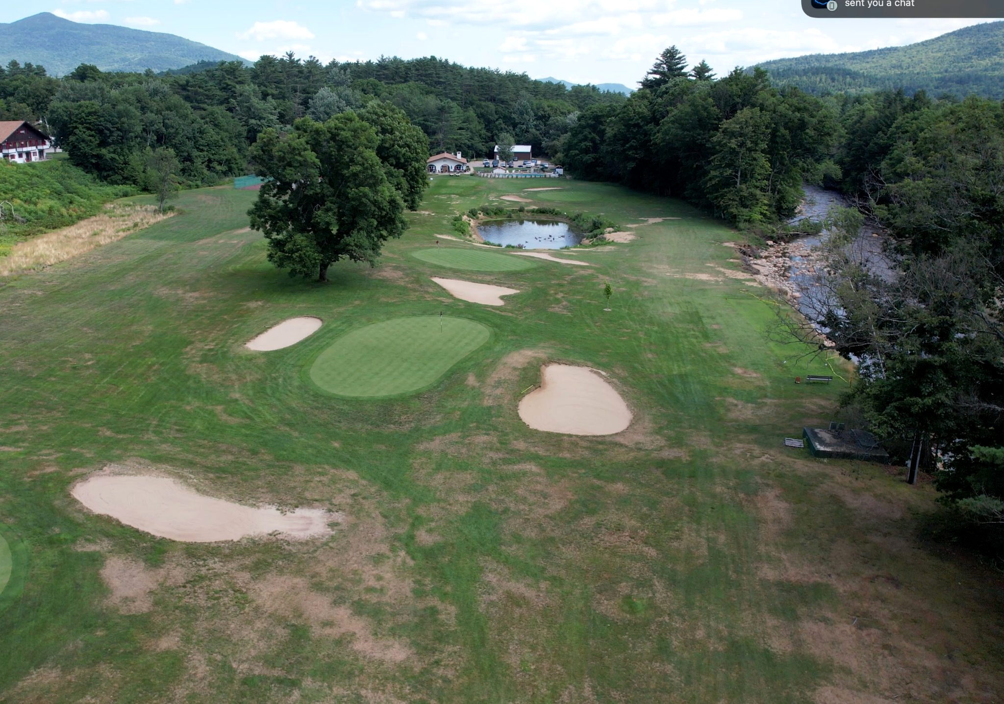 Linderhof Country Club and mountain views